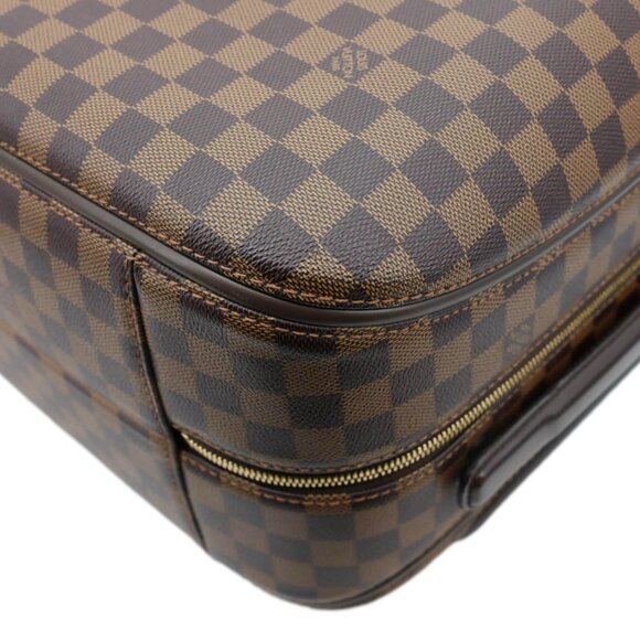 Louis Vuitton  Zephyr 55 Damier Ebene Rolling Suitcase Luggage Brown - Picture 10 of 15
